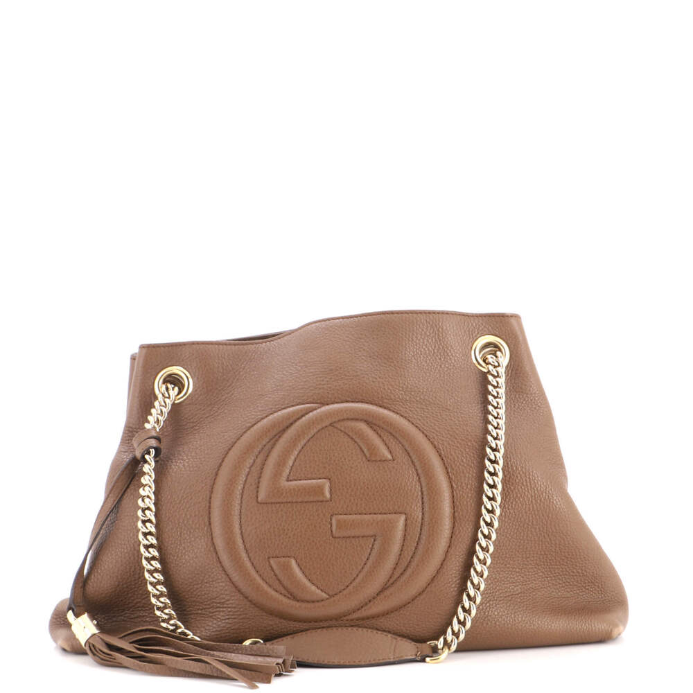 Gucci Medium Soho Chain Strap Shoulder Bag Leather